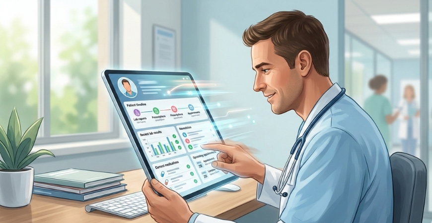 Smart Clinical Data Retrieval: A Faster Way to Manage Patient Information
