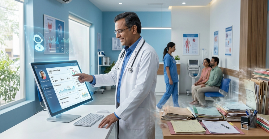 How Digital Assistants Are Replacing Manual Workflows in Clinics