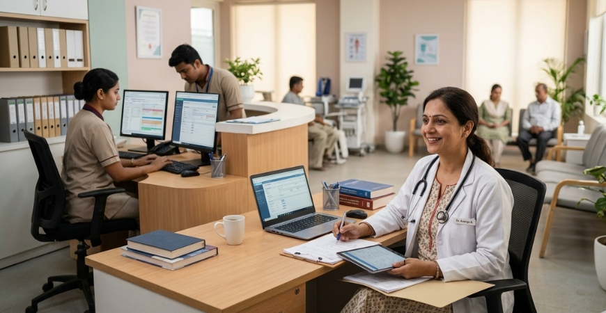 How Digital Clinic Management Software Reduces Administrative Workload