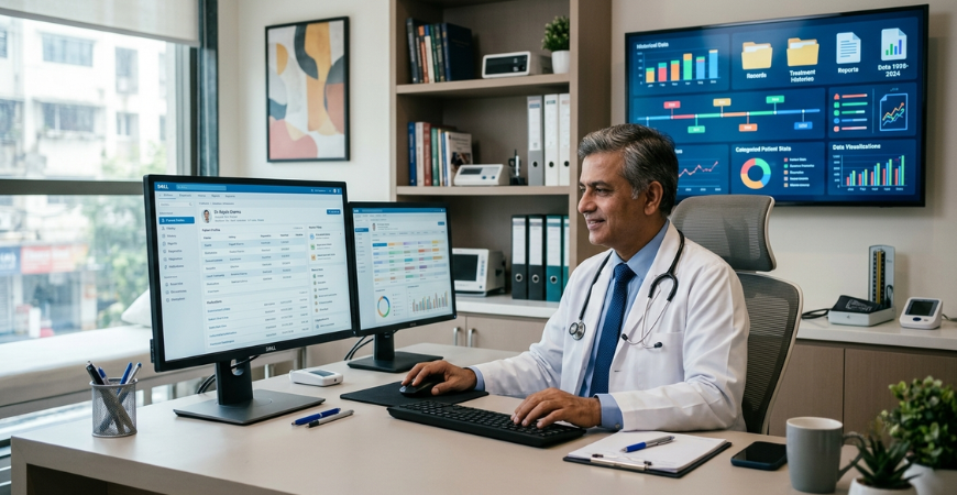 How Saves9 DOC Assist Helps Clinics Manage Years of Medical Records Efficiently