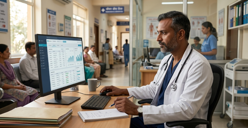 How Saves9 DOC Assist Helps Doctors Access Patient History Faster